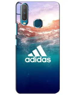 Чехол для Vivo Y15 с картинкой «Океанская глубина адидас» Чехол для Vivo Y15 с картинкой «Океанская глубина адидас»