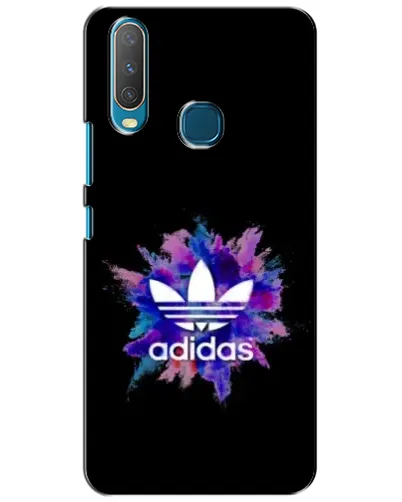 Чехол для Vivo Y15 с картинкой «Взрыв красок Adidas»