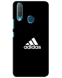 Чехол для Vivo Y15 с картинкой «Черная классика Adidas»