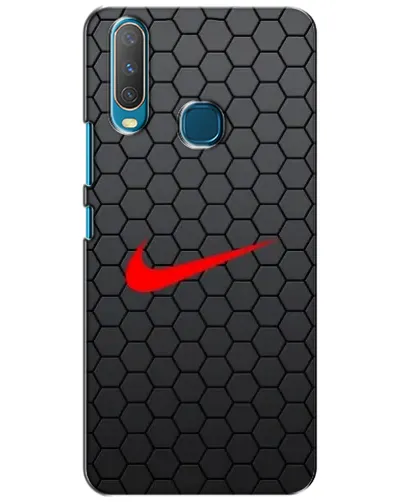 Чехол для Vivo Y15 с картинкой «Nike — карбоновая сетка» Чехол для Vivo Y15 с картинкой «Nike — карбоновая сетка»