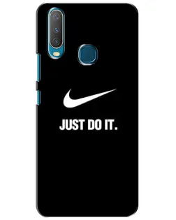 Чехол для Vivo Y15 с картинкой «Классический принт Nike» Чехол для Vivo Y15 с картинкой «Классический принт Nike»