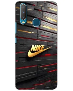 Чехол для Vivo Y15 с картинкой «Золотой Nike на металле» Чехол для Vivo Y15 с картинкой «Золотой Nike на металле»