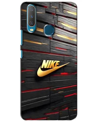 Чехол для Vivo Y15 с картинкой «Золотой Nike на металле» Чехол для Vivo Y15 с картинкой «Золотой Nike на металле»