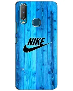 Чехол для Vivo Y15 с картинкой «Голубое дерево Nike» Чехол для Vivo Y15 с картинкой «Голубое дерево Nike»