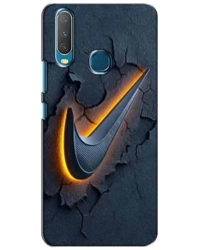 Чехол для Vivo Y15 с картинкой «Объемный логотип Найк» Чехол для Vivo Y15 с картинкой «Объемный логотип Найк»