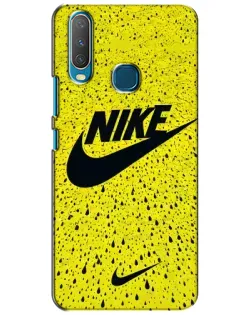 Чехол для Vivo Y15 с картинкой «Желтый текстурный Nike» Чехол для Vivo Y15 с картинкой «Желтый текстурный Nike»