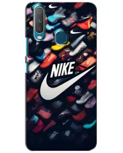 Чехол для Vivo Y15 с картинкой «Коллекция кроссовок Nike» Чехол для Vivo Y15 с картинкой «Коллекция кроссовок Nike»