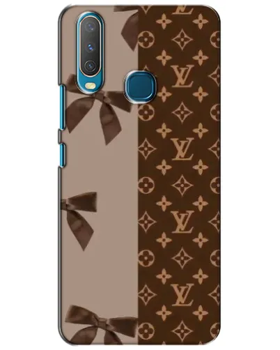 Чехол для Vivo Y15 с картинкой «Louis Vuitton — банты»