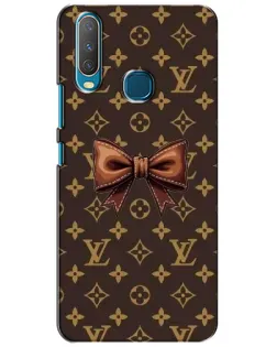 Чехол для Vivo Y15 с картинкой «LV с бантом»