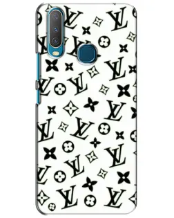 Чехол для Vivo Y15 с картинкой «Монохромный хаос LV»