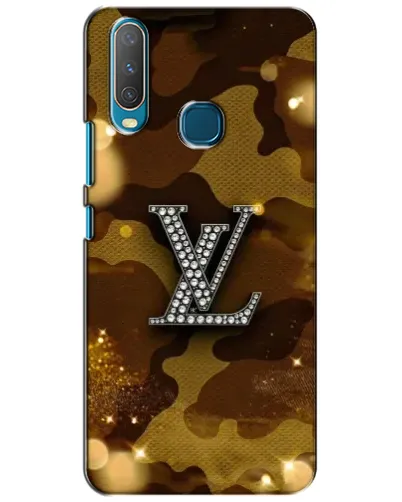 Чехол для Vivo Y15 с картинкой «Камуфляжный Louis Vuitton»