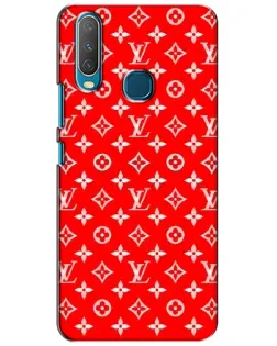 Чехол для Vivo Y15 с картинкой «Яркий паттерн LV»