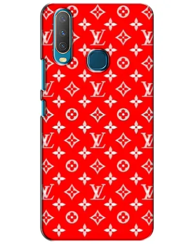 Чехол для Vivo Y15 с картинкой «Яркий паттерн LV»