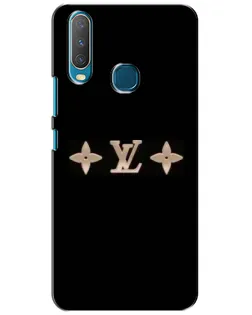 Чехол для Vivo Y15 с картинкой «Louis Vuitton — минимализм»