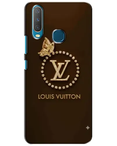 Чехол для Vivo Y15 с картинкой «LV — золотая печать»