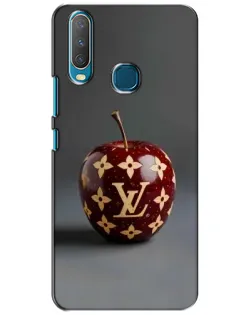 Чехол для Vivo Y15 с картинкой «Красное яблоко LV»