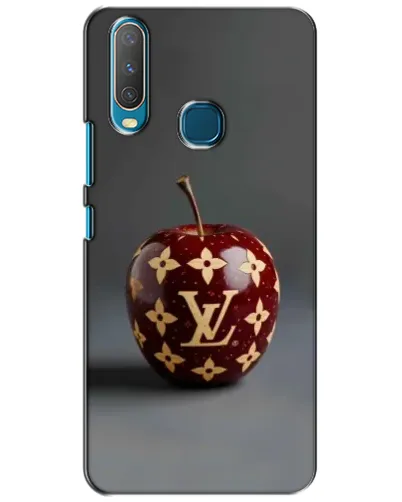 Чехол для Vivo Y15 с картинкой «Красное яблоко LV»