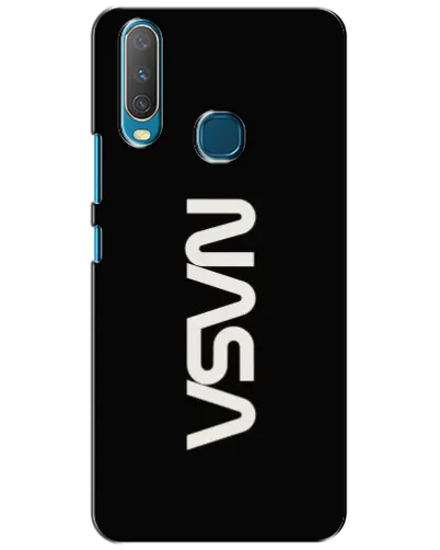 Чехол для Vivo Y15 с картинкой «NASA — вертикальный логотип» Чехол для Vivo Y15 с картинкой «NASA — вертикальный логотип»