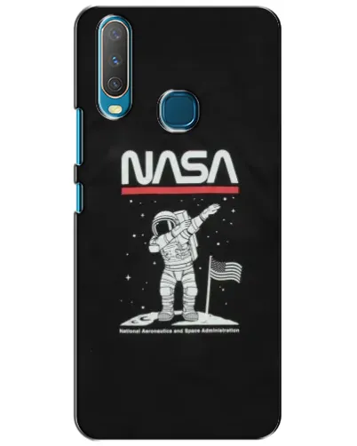 Чехол для Vivo Y15 с картинкой «NASA — шагаем по Луне» Чехол для Vivo Y15 с картинкой «NASA — шагаем по Луне»