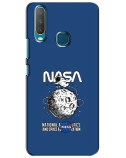 Чехол для Vivo Y15 с картинкой «NASA — лунная миссия» Чехол для Vivo Y15 с картинкой «NASA — лунная миссия»