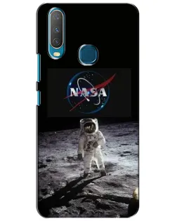 Чехол для Vivo Y15 с картинкой «Астронавт на Луне» Чехол для Vivo Y15 с картинкой «Астронавт на Луне»