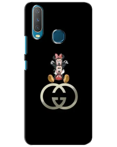 Чехол для Vivo Y15 с картинкой «Минни Маус на лого» Чехол для Vivo Y15 с картинкой «Минни Маус на лого»
