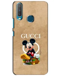 Чохол для Vivo Y15 з картинкою «Міккі Маус Gucci — крафт» Чохол для Vivo Y15 з картинкою «Міккі Маус Gucci — крафт»