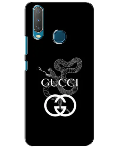 Чехол для Vivo Y15 с картинкой «Gucci — серебряная змея» Чехол для Vivo Y15 с картинкой «Gucci — серебряная змея»
