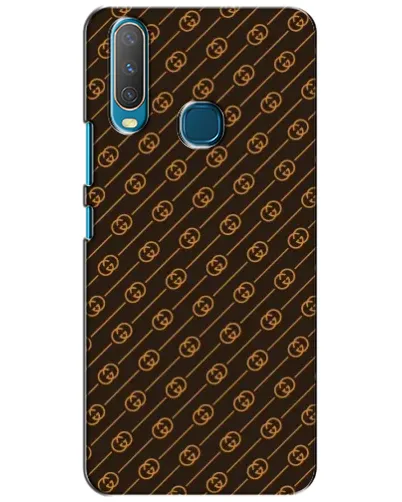 Чехол для Vivo Y15 с картинкой «Gucci — золотые диагонали» Чехол для Vivo Y15 с картинкой «Gucci — золотые диагонали»