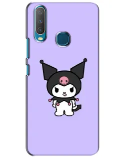 Чехол для Vivo Y15 с картинкой «Kuromi — нежный фиолетовый»