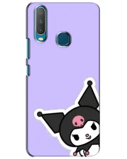 Чехол для Vivo Y15 с картинкой «Забавная Kuromi»