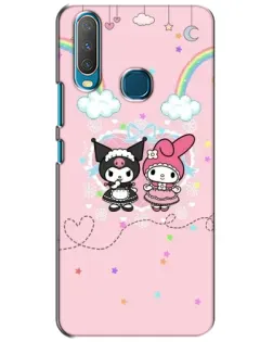 Чехол для Vivo Y15 с картинкой «My Melody и Kuromi»