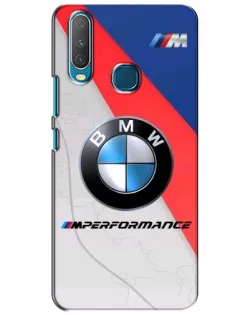 Чехол для Vivo Y15 с картинкой «BMW Performance стиль» Чехол для Vivo Y15 с картинкой «BMW Performance стиль»