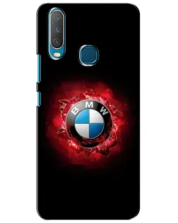 Чехол для Vivo Y15 с картинкой «Логотип BMW — вспышка»