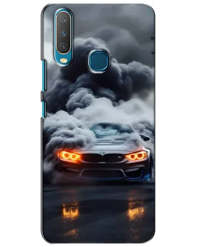 Чехол для Vivo Y15 с картинкой «BMW в дыму» Чехол для Vivo Y15 с картинкой «BMW в дыму»