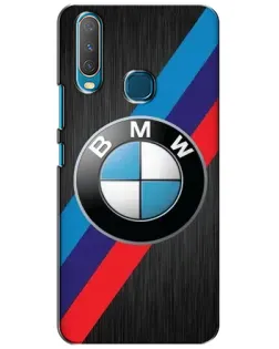 Чехол для Vivo Y15 с картинкой «BMW M-stripes стиль»