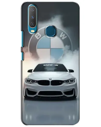 Чехол для Vivo Y15 с картинкой «BMW в белом дыму» Чехол для Vivo Y15 с картинкой «BMW в белом дыму»