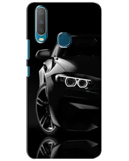 Чехол для Vivo Y15 с картинкой «Черная BMW — профиль» Чехол для Vivo Y15 с картинкой «Черная BMW — профиль»