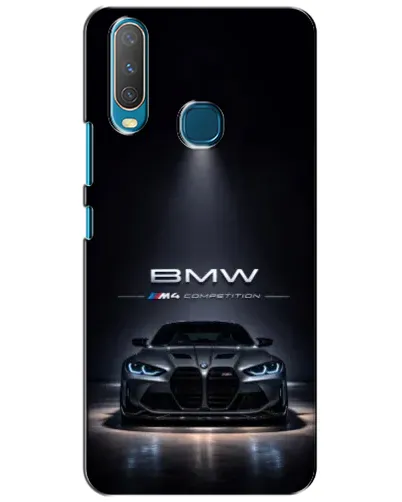 Чехол для Vivo Y15 с картинкой «BMW сквозь ночной город» Чехол для Vivo Y15 с картинкой «BMW сквозь ночной город»
