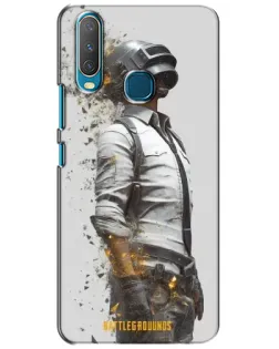 Чехол для Vivo Y15 с картинкой «PUBG — боец в пыли» Чехол для Vivo Y15 с картинкой «PUBG — боец в пыли»