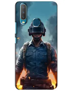 Чехол для Vivo Y15 с картинкой «PUBG — реалистичный герой» Чехол для Vivo Y15 с картинкой «PUBG — реалистичный герой»