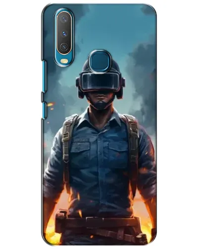 Чехол для Vivo Y15 с картинкой «PUBG — реалистичный герой» Чехол для Vivo Y15 с картинкой «PUBG — реалистичный герой»