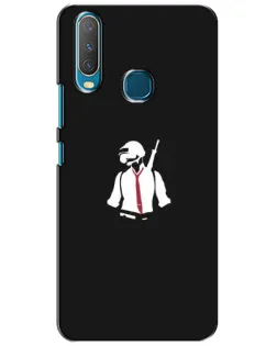 Чехол для Vivo Y15 с картинкой «PUBG — силуэт воина» Чехол для Vivo Y15 с картинкой «PUBG — силуэт воина»