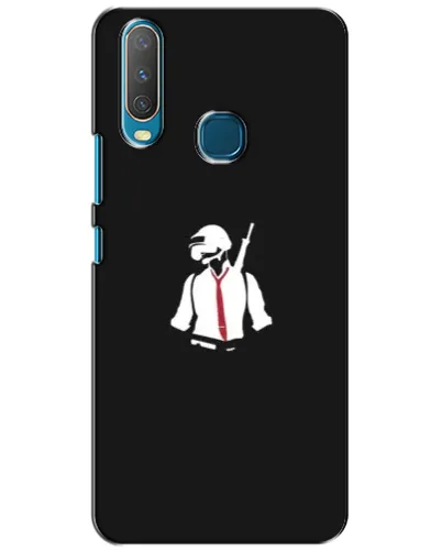 Чехол для Vivo Y15 с картинкой «PUBG — силуэт воина» Чехол для Vivo Y15 с картинкой «PUBG — силуэт воина»