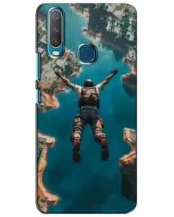 Чехол для Vivo Y15 с картинкой «PUBG — свободное падение» Чехол для Vivo Y15 с картинкой «PUBG — свободное падение»