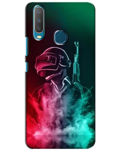 Чехол для Vivo Y15 с картинкой «PUBG — огненный воин» Чехол для Vivo Y15 с картинкой «PUBG — огненный воин»