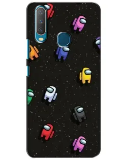 Чехол для Vivo Y15 с картинкой «Космический паттерн Among Us» Чехол для Vivo Y15 с картинкой «Космический паттерн Among Us»