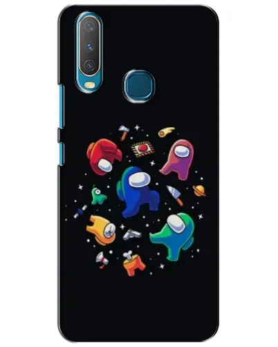 Чехол для Vivo Y15 с картинкой «Among Us космос» Чехол для Vivo Y15 с картинкой «Among Us космос»