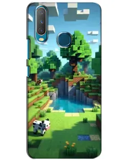 Чехол для Vivo Y15 с картинкой «Minecraft летний день» Чехол для Vivo Y15 с картинкой «Minecraft летний день»