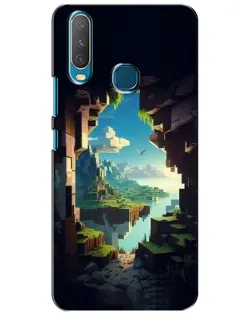 Чехол для Vivo Y15 с картинкой «Вид из пещеры» Чехол для Vivo Y15 с картинкой «Вид из пещеры»